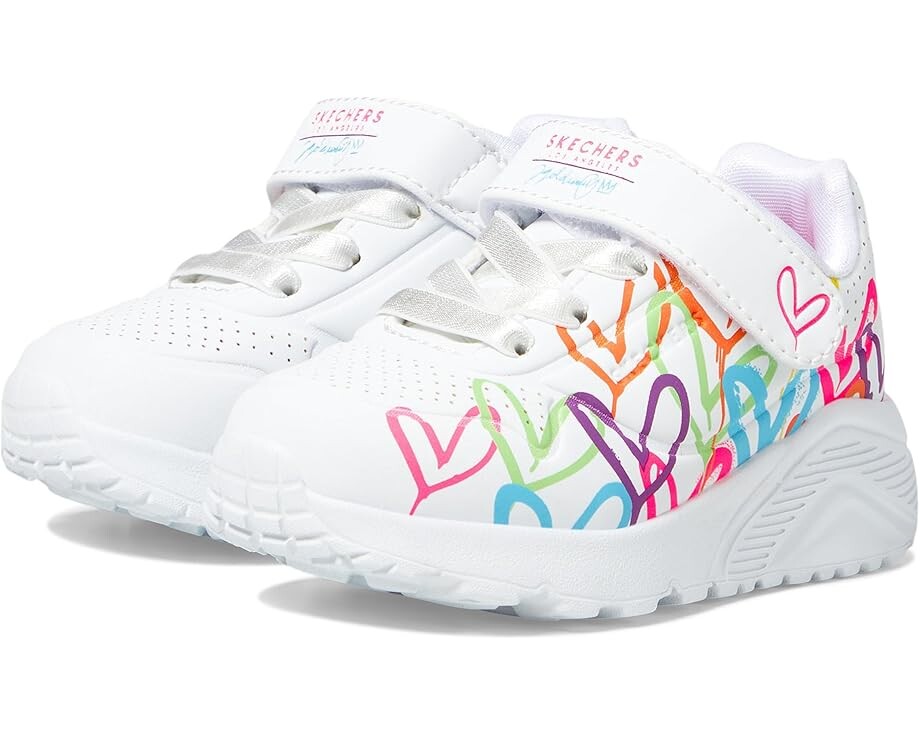 

Кроссовки SKECHERS KIDS Uno Lite 310385L, цвет White/Multi/Neon