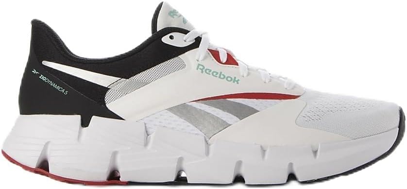 

Кроссовки Reebok для взрослых унисекс Zig Dynamica 5, белый/черный