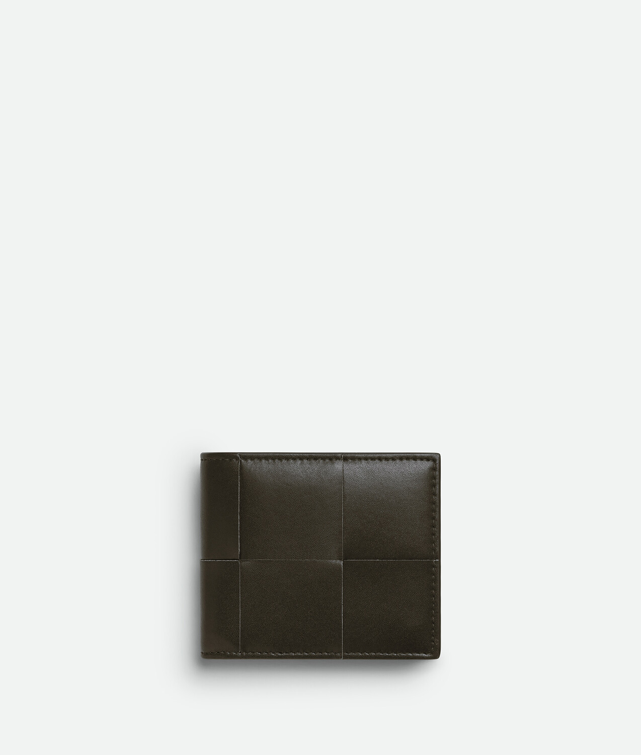 

Cassette bi-fold wallet BOTTEGA VENETA, светлая ириска/хаки