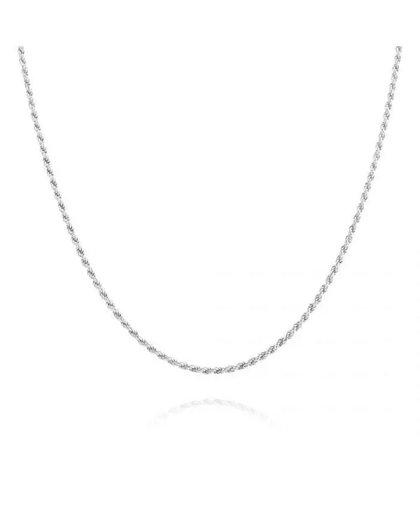 

Ожерелье из цепочки-веревки из стерлингового серебра Spero London, silver