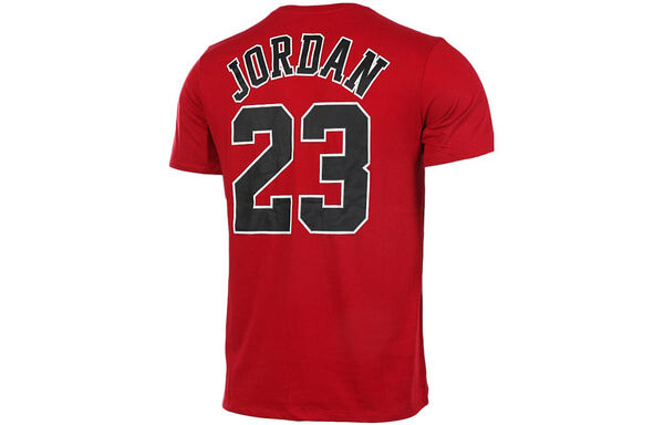 Футболка Air Jordan Fly City Short Sleeve T-shirt 'Red', красный — фото 2