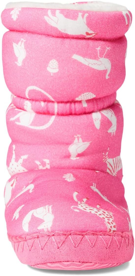 

Тапочки Padabout Boot Slippers Joules, цвет Pink Animals