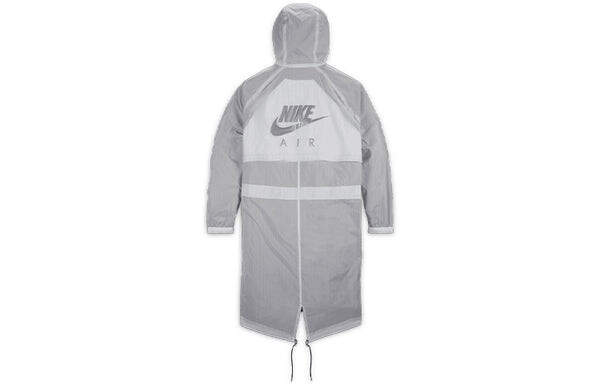 Куртка Nike Air x Kim Jones Crossover Reversible mid-length Hooded Jacket US Edition Unisex Blue White Bluewhite, белый — фото 4