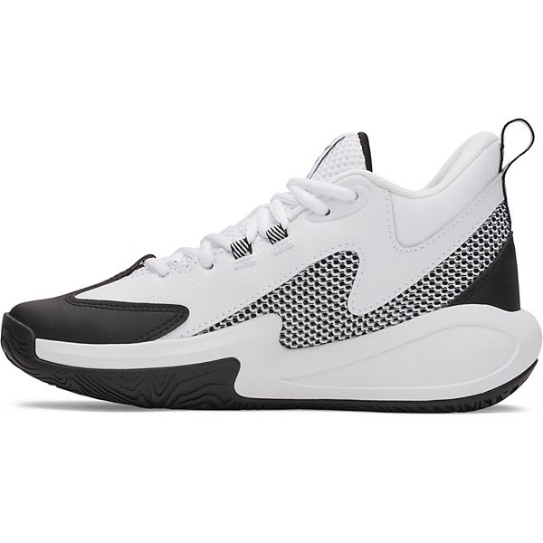 Детские баскетбольные кроссовки Curry 3z 25 Under Armour, White Black — фото 2