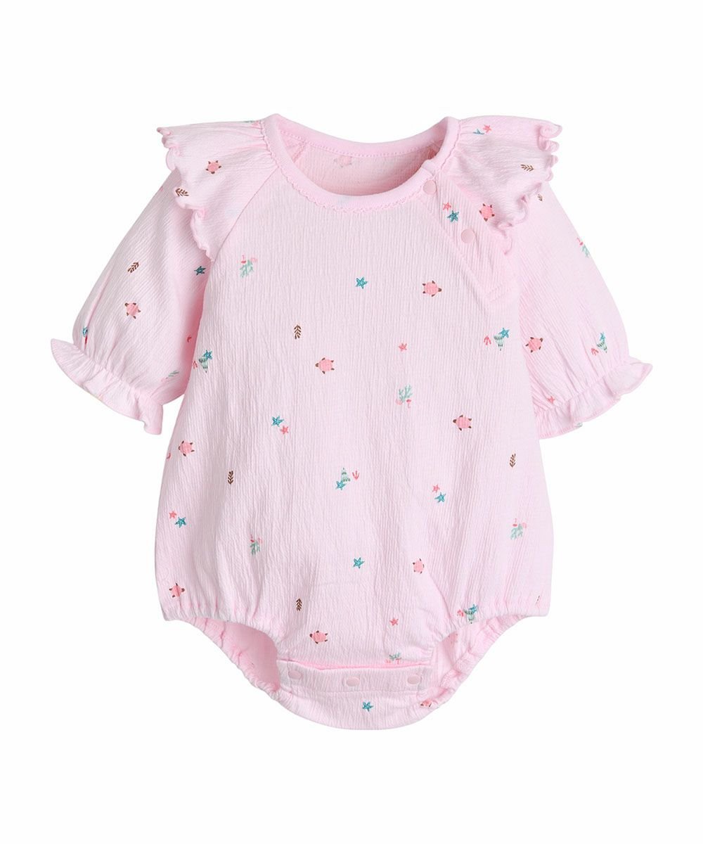 Комбинезон Lou Jacquard с рукавами 3/4 Moimoln, pink