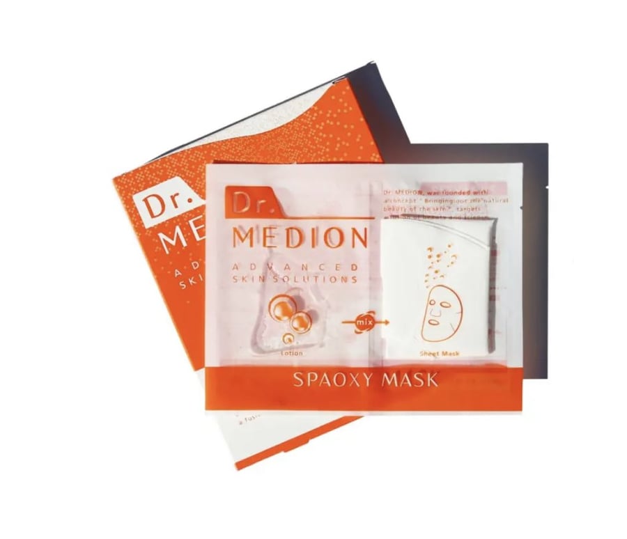 

Dr.MEDION Spaoxy Sheet mask для карбокситерапии 1 шт. Mediplorer