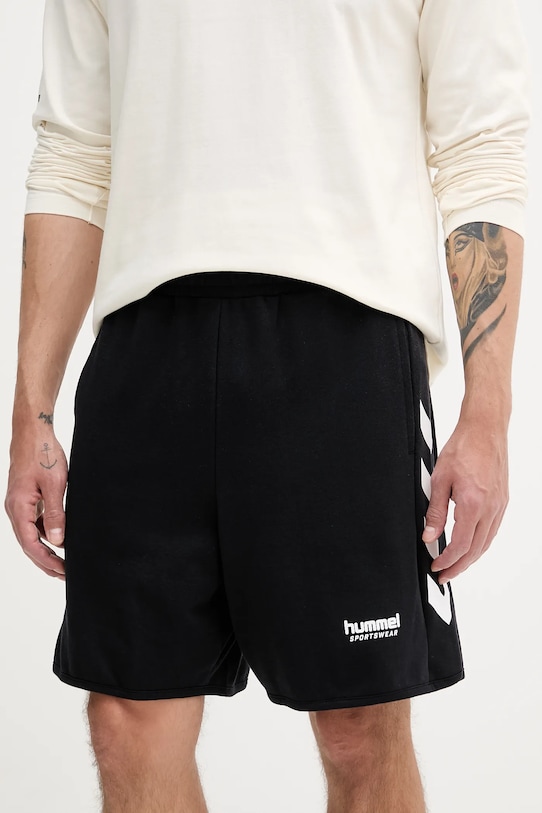 

Хлопковые шорты Hummel, черный