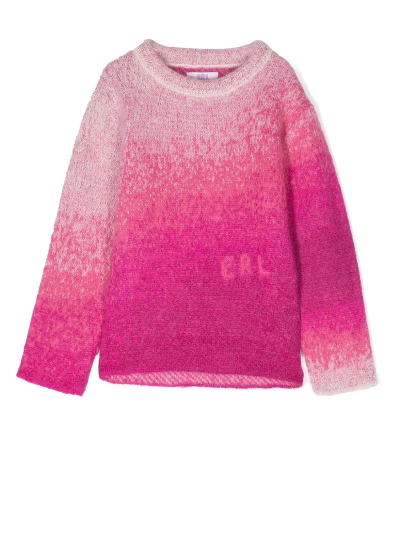 

ERL KIDS джемпер с эффектом омбре, розовый