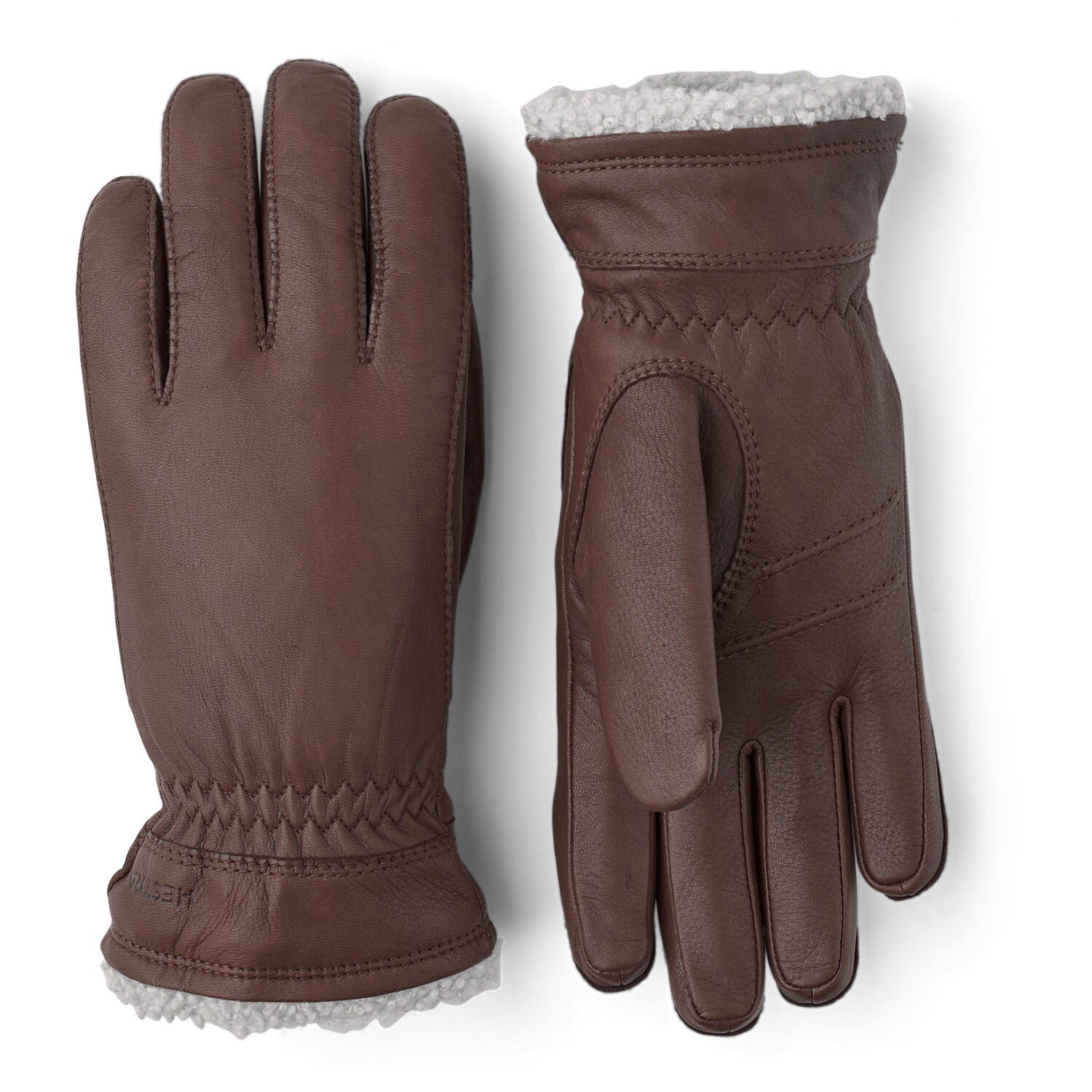 

Перчатки Hestra Women's Buvika Deerskin, цвет Chocolate