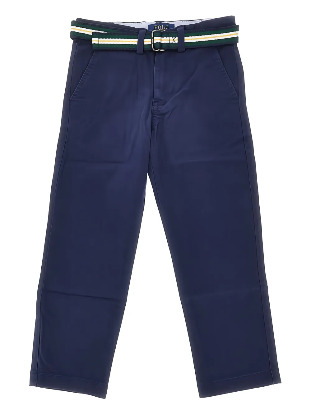 Брюки с поясом Polo Ralph Lauren Kids, синий