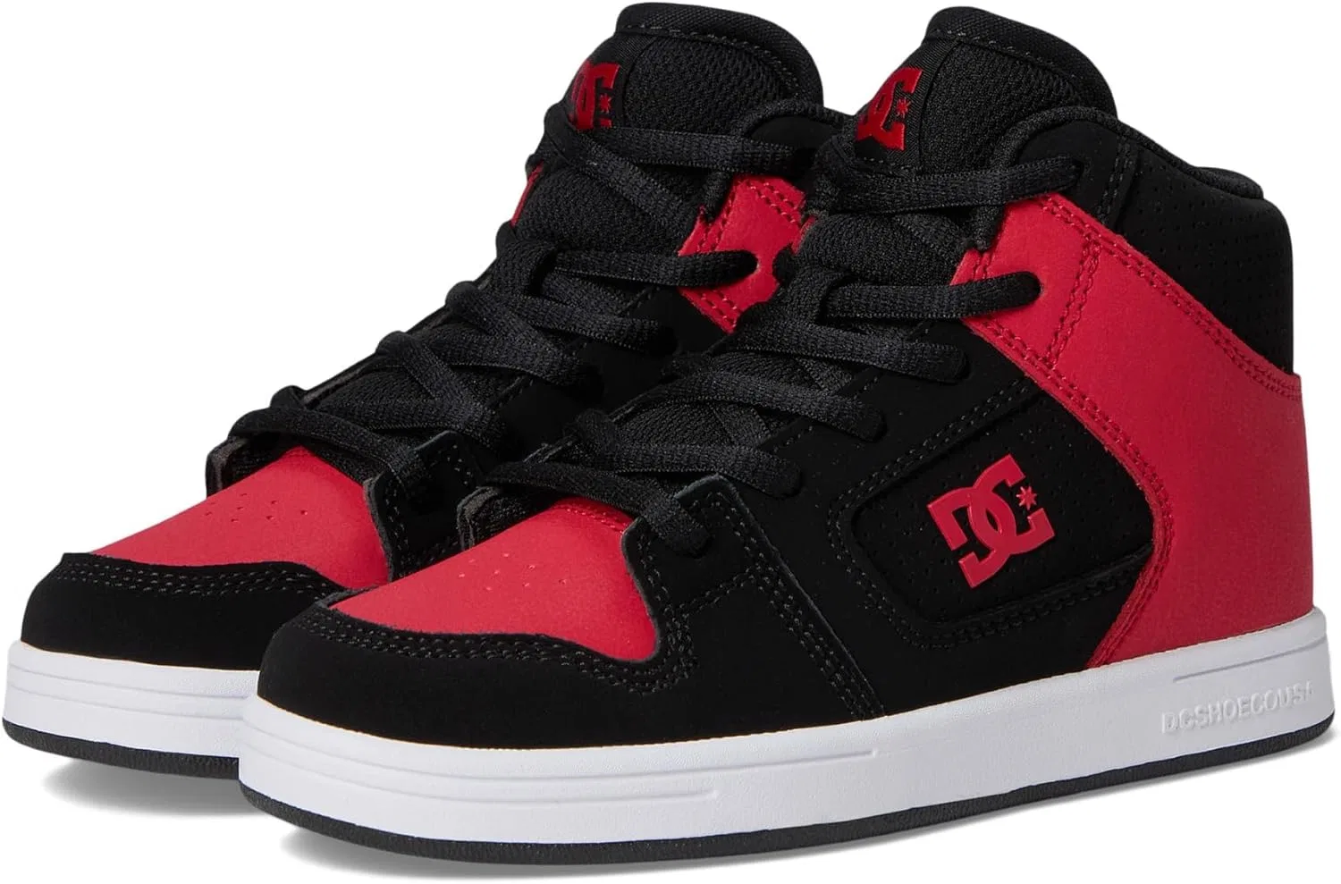 Кроссовки высокие DC Shoes, цвет Black/Red