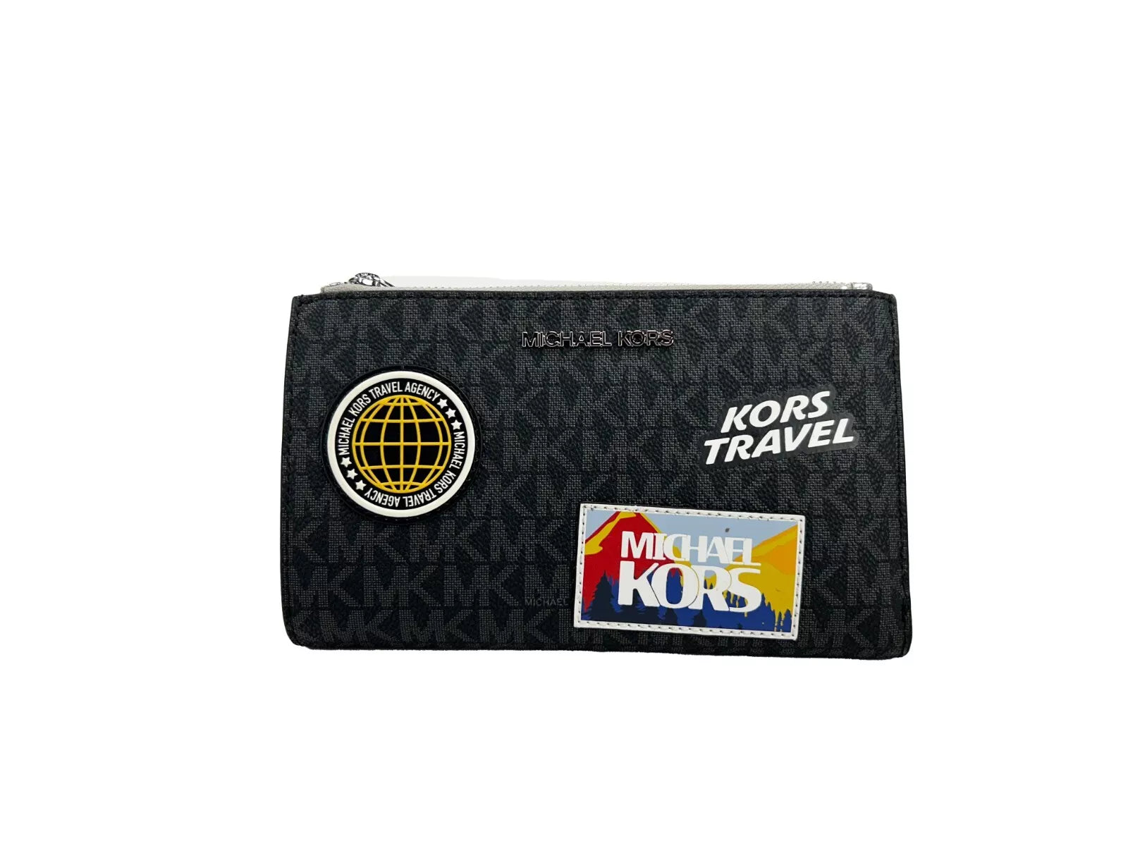 

Michael Kors Jet Set Travel Двухзамковый наручный кошелек Женский, мультиколор