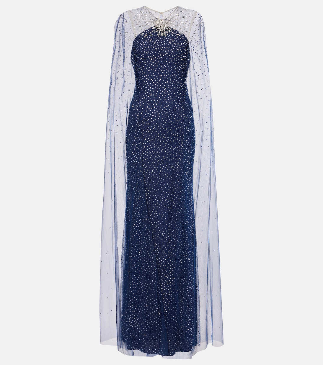 

Украшенное платье Мейбл с накидкой Jenny Packham, Midkiss
