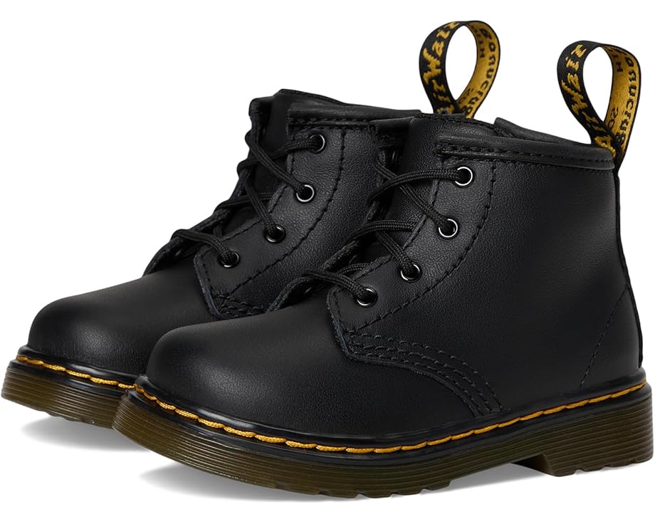 

Ботинки Dr. Martens Kid's Collection 1460 Infant Brooklee B Lace Up Fashion Boot, цвет Black Softy
