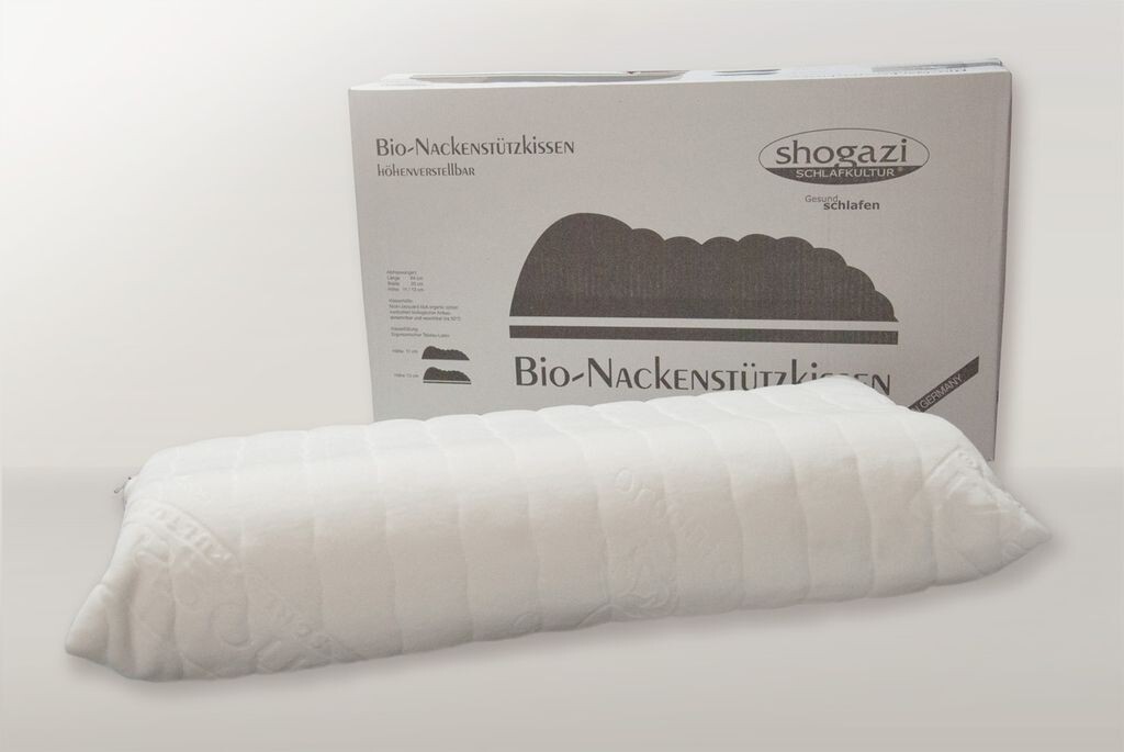 

Подушка для шеи ORGANIC NAKI ✔ 65x35x12,5/10 ✔ Регулируется по высоте ✔ Подходит для аллергиков ✔ Моющийся чехол ✔ Напрямую от производителя shogazi Manufaktur Germany shogazi Manufaktur