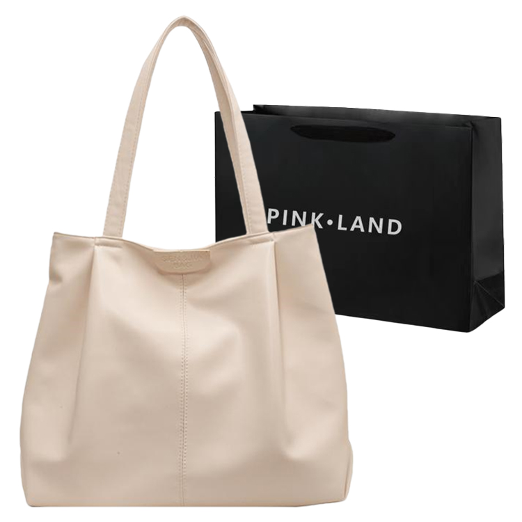 

PINK·LAND Женская сумка через плечо, Ecru