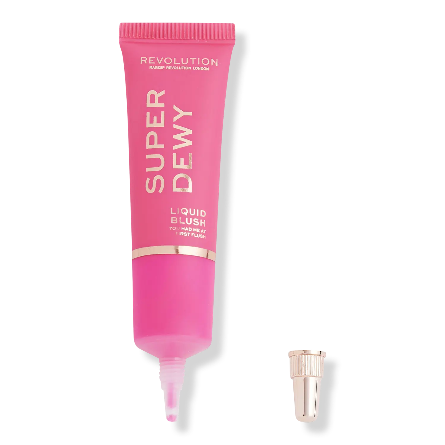 

Супервлажные жидкие румяна Revolution Beauty, You Had Me at First Blush (vibrant pink)