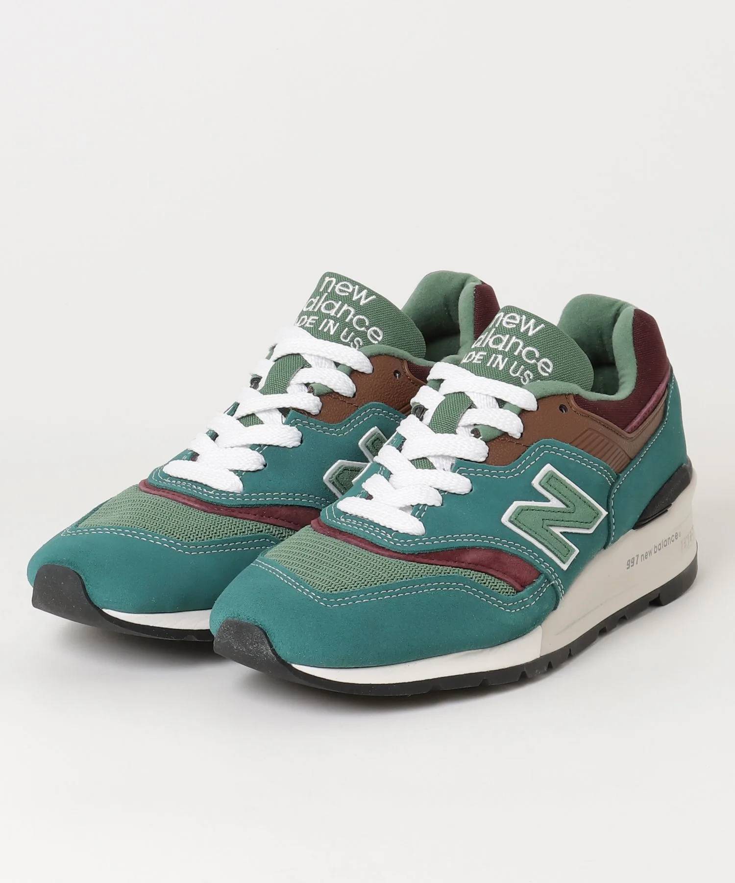 Мужские кроссовки New Balance U997 TB зелёные