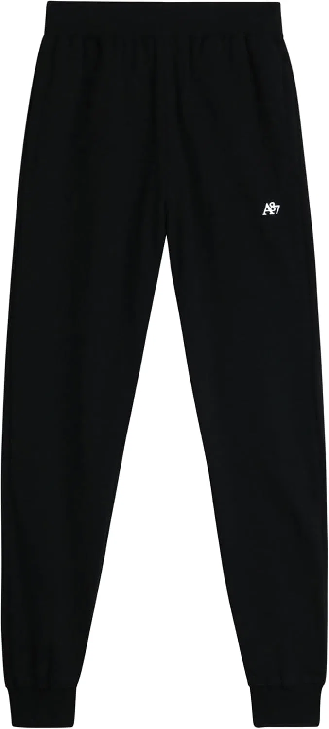 Спортивные штаны AEROPOSTALE Active для мальчиков - очень мягкие флисовые спортивные штаны-джоггеры для мальчиков, детская спортивная одежда с карманами (размеры: 4-16), черный