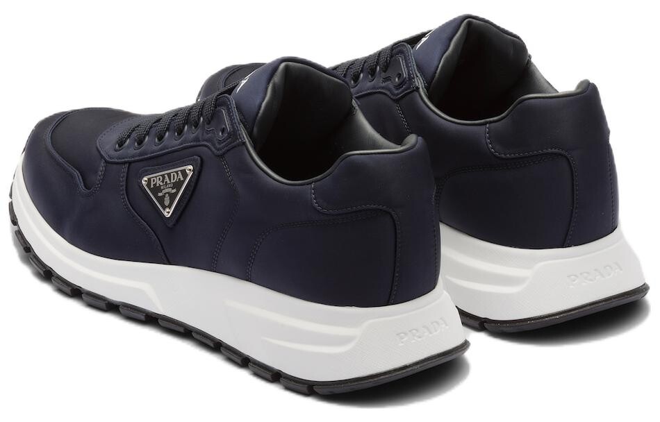 Кроссовки мужские Prada Re-Nylon, черный / белый — фото 3
