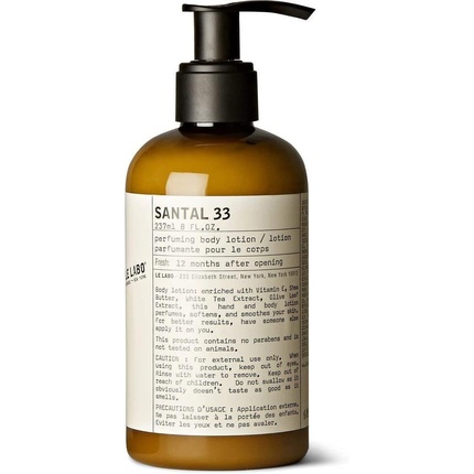 

Парфюмированный лосьон для тела Santal 33 237 мл Le Labo