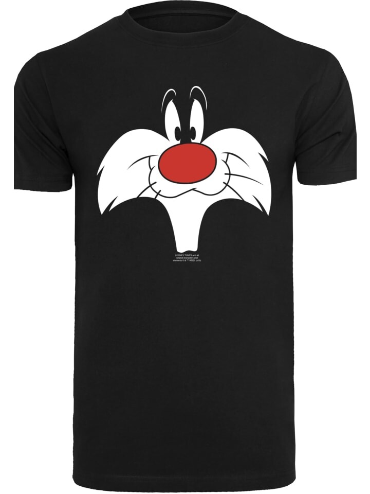 

Футболка F4NT4STIC Looney Tunes Sylvester Big Face, черный