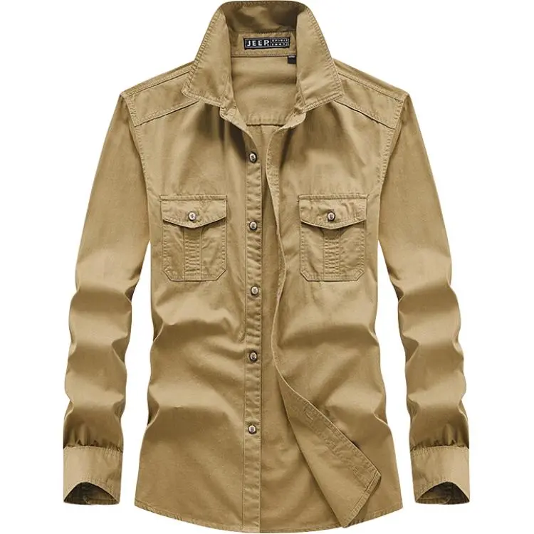 

Мужская рубашка JEEP SPIRIT, хаки
