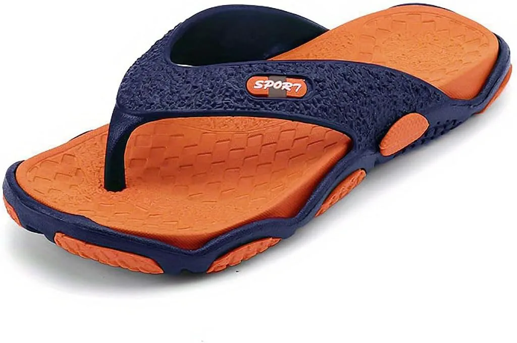 

Мужские модные шлепанцы с нескользящей подошвой, разных цветов, повседневные тапочки для улицы, летние пляжные шлепанцы Hhhchpm, красный
