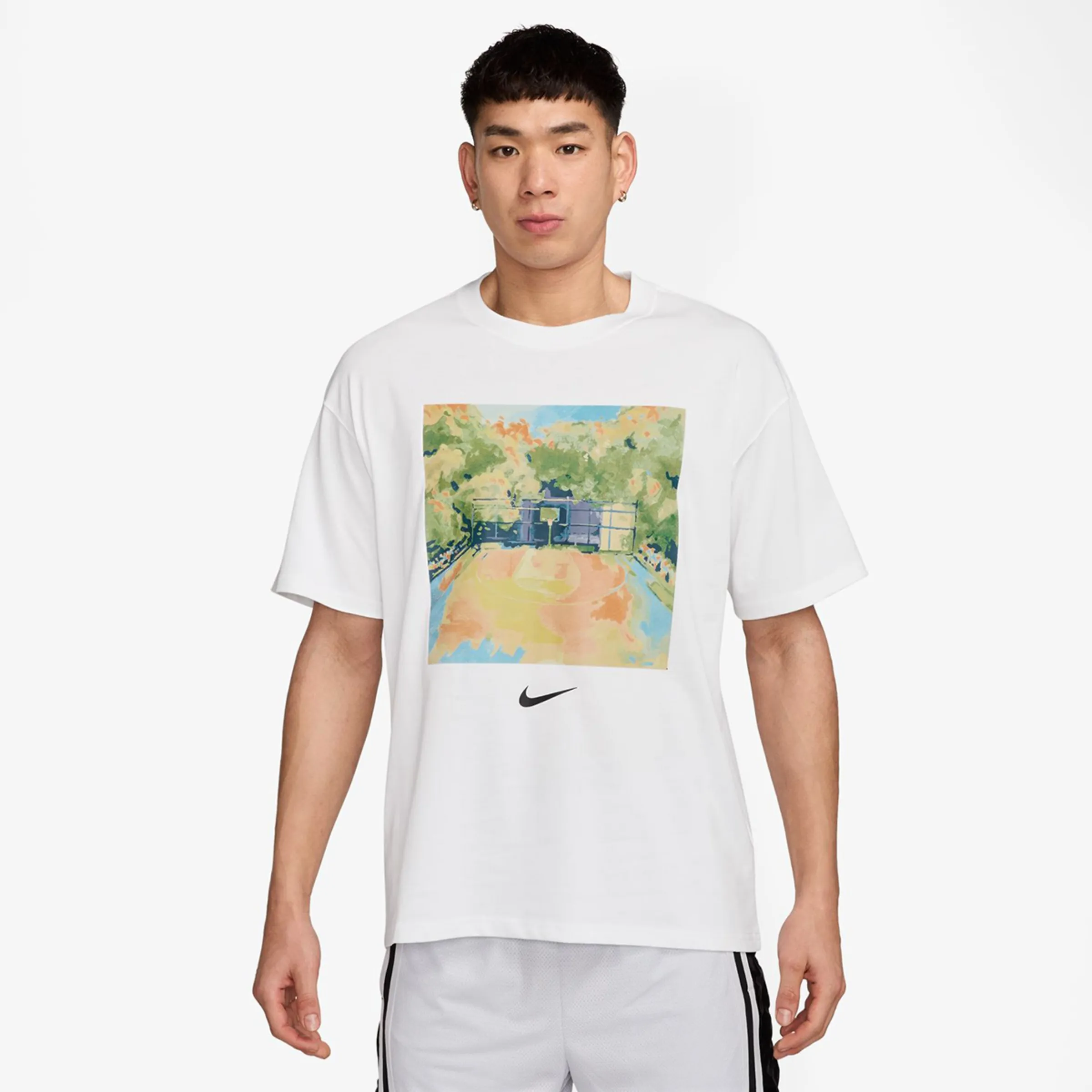 

Футболка мужская Tee M90 Naos Nike, белый