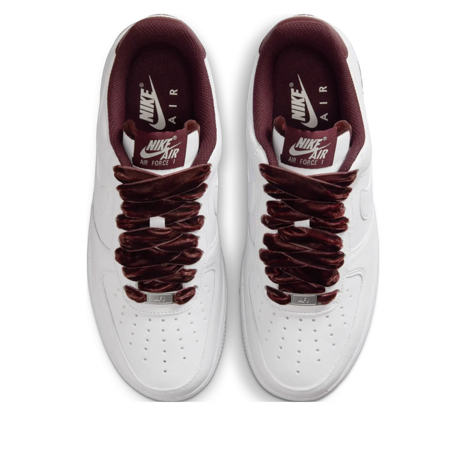 Кроссовки (WMNS) Nike Air Force 1 '07 Vintage 'Burgundy Crush Pale Ivory White' — фото 2