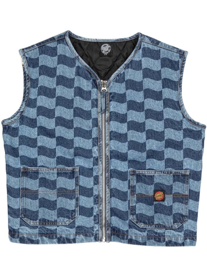 

Santa Cruz Куртка "Classic Label Vest" синего цвета