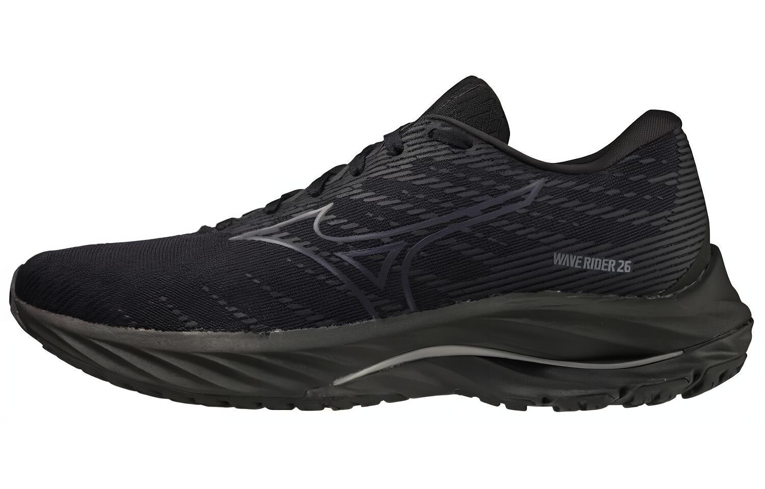 

Кроссовки Mizuno Wave Rider Women's 26 'Black Dark Grey'