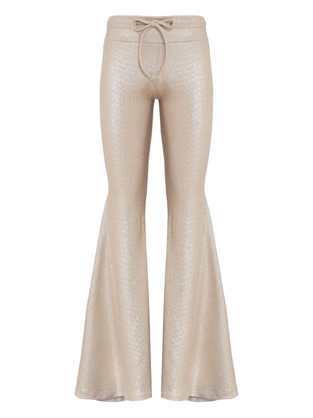 

Расклешенные брюки на завязках X Astrid Amir Slama, нейтральный