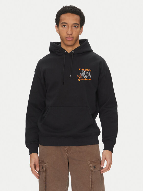 

Свободный крой толстовка Pour Choises A4112511 Volcom, черный
