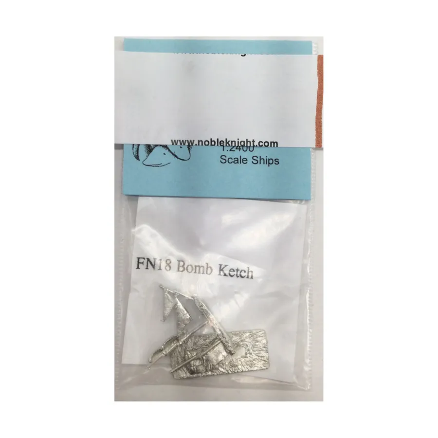 

Бомба Кетч, Figurehead Ships - Age of Sail Ships (1:2400) (Noble Miniatures)
