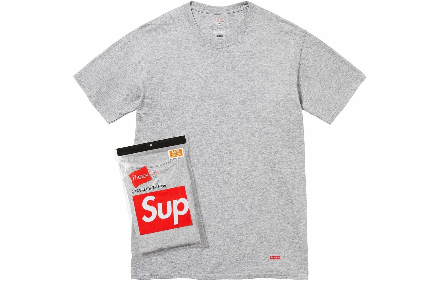 

Ханес Бесшовные Футболки 2 шт Supreme, 2 шт (Тепло-серый)
