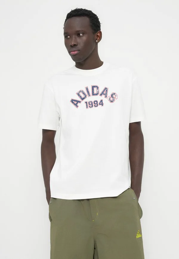 Футболка унисекс с принтом Adidas Originals, White — фото 4