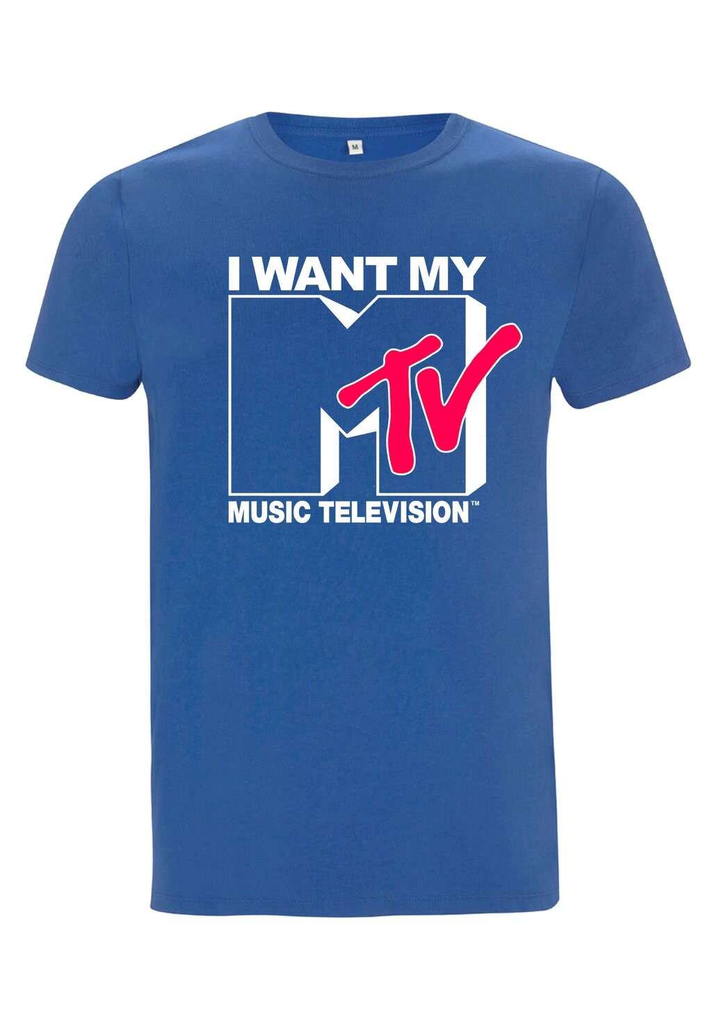 

Футболка с принтом MTV WANT LOGO Henry Tiger, синий