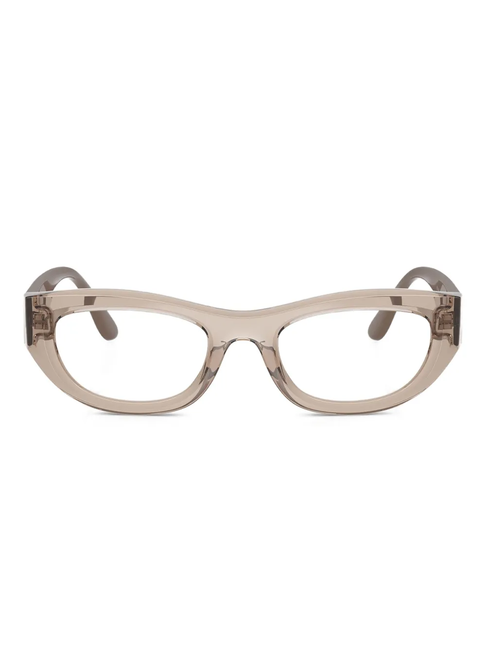 

Очки в овальной оправе Vogue, светло-коричневый