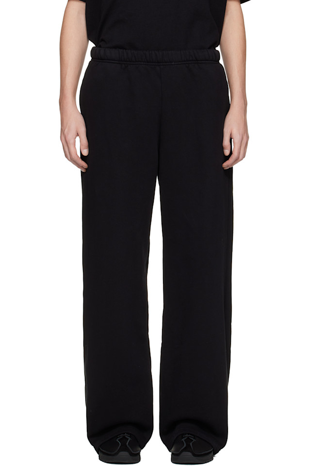 

Les Tien Черные плотные спортивные штаны для вечеринок