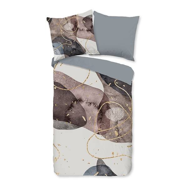 

Комплект постельного белья Good morning Zayn, 155x2x220 см, серый