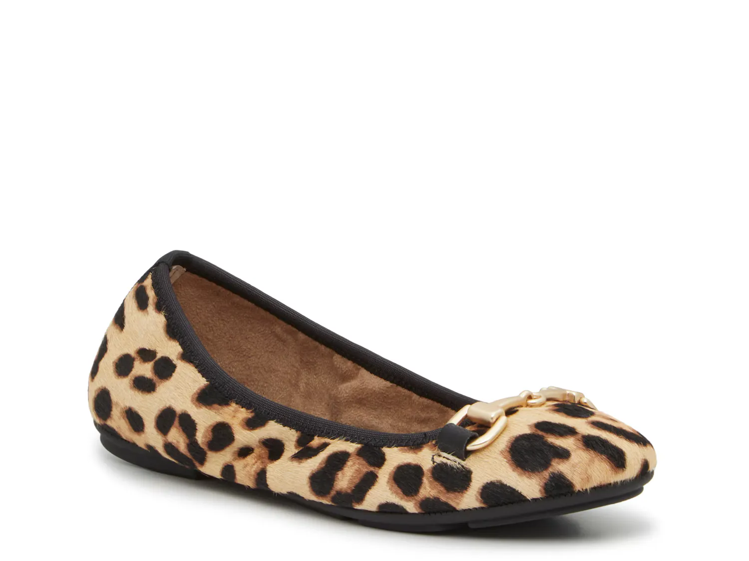 

Балетки Calypso Ballet Flat Kelly & Katie, цвет beige_blackleopardprint