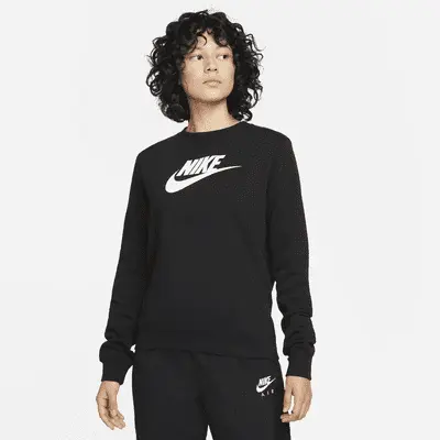 

Толстовка Nike Sportswear Club Fleece, черный/белый