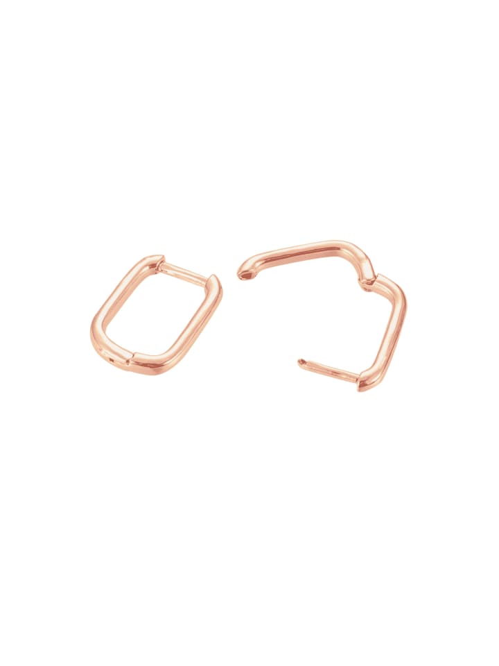 

Steel_Art Серьги-гвоздики Rectian из полированного розового золота