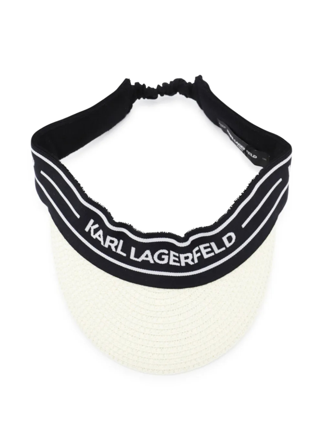 

Козырек с логотипом Karl Lagerfeld Kids, белый