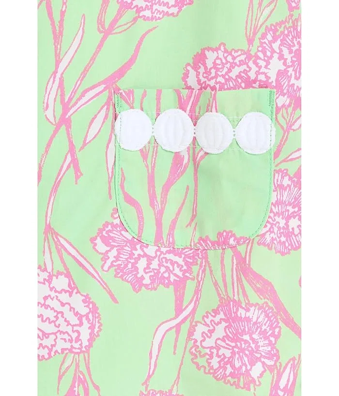 Платье с кружевом и бантами Lilly Pulitzer Kids, Pistachio Macaron Alina — фото 3