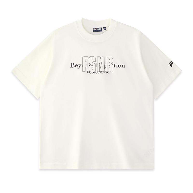 

FILA FUSION Футболка мужская облачная белая Cloud White