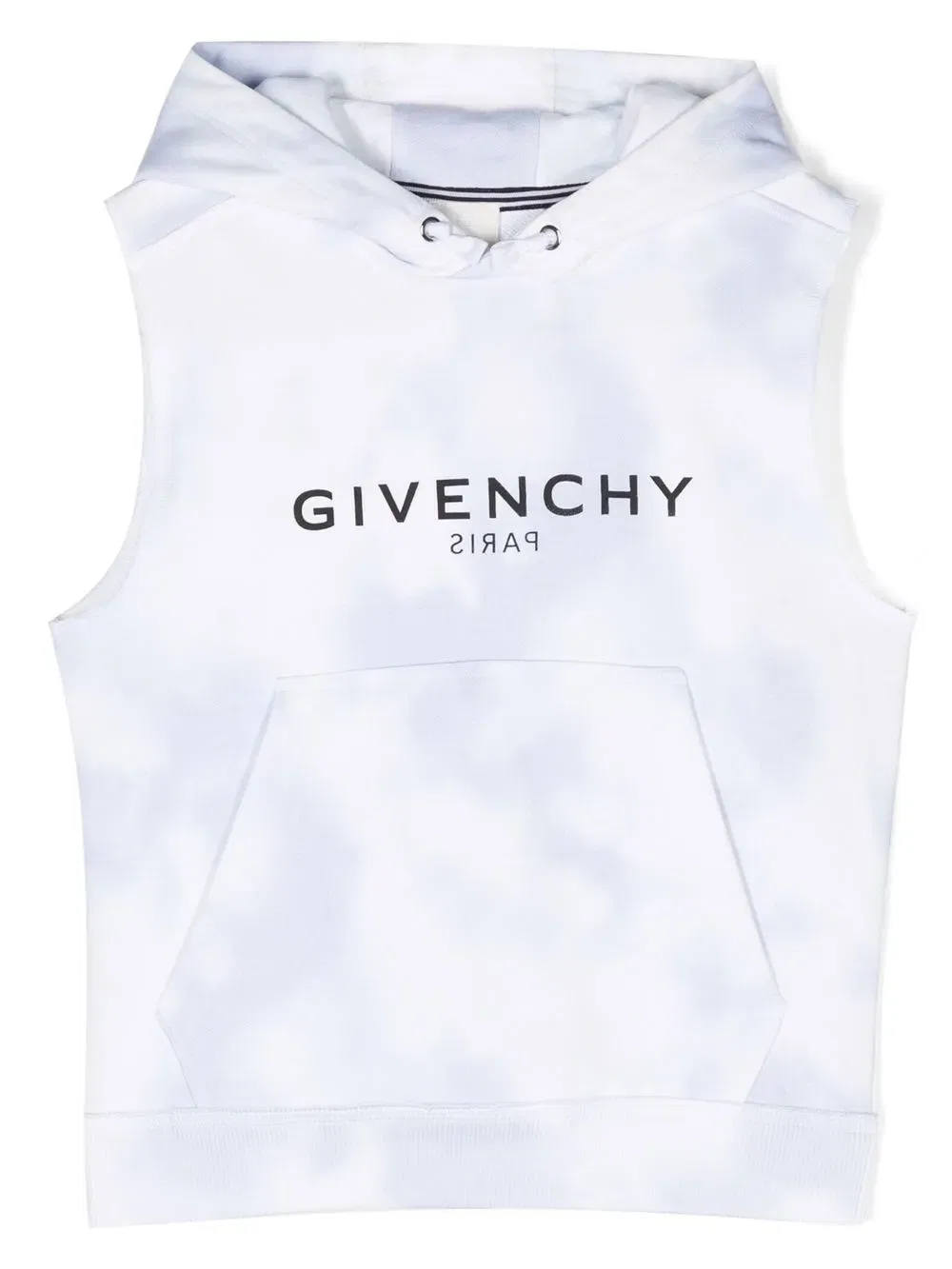 Худи без рукавов Cloud-effect Givenchy Kids, белый