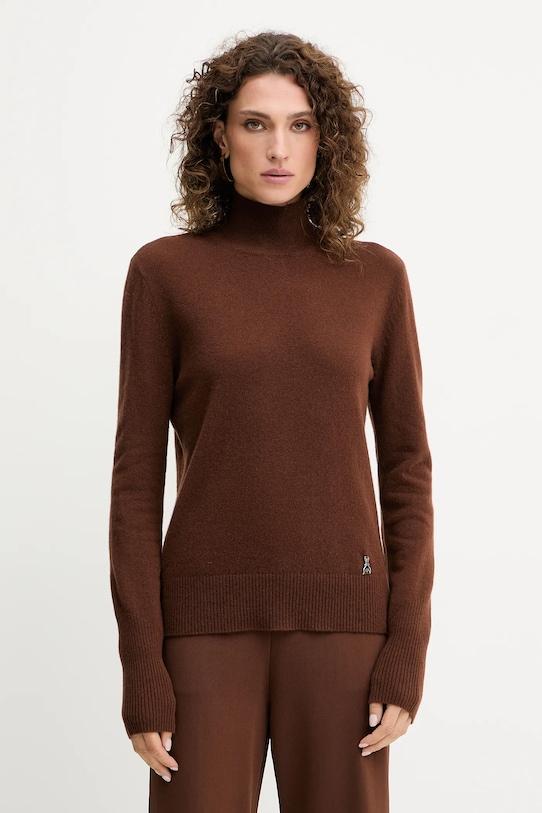 

Шерстяной свитер Patrizia Pepe, коричневый