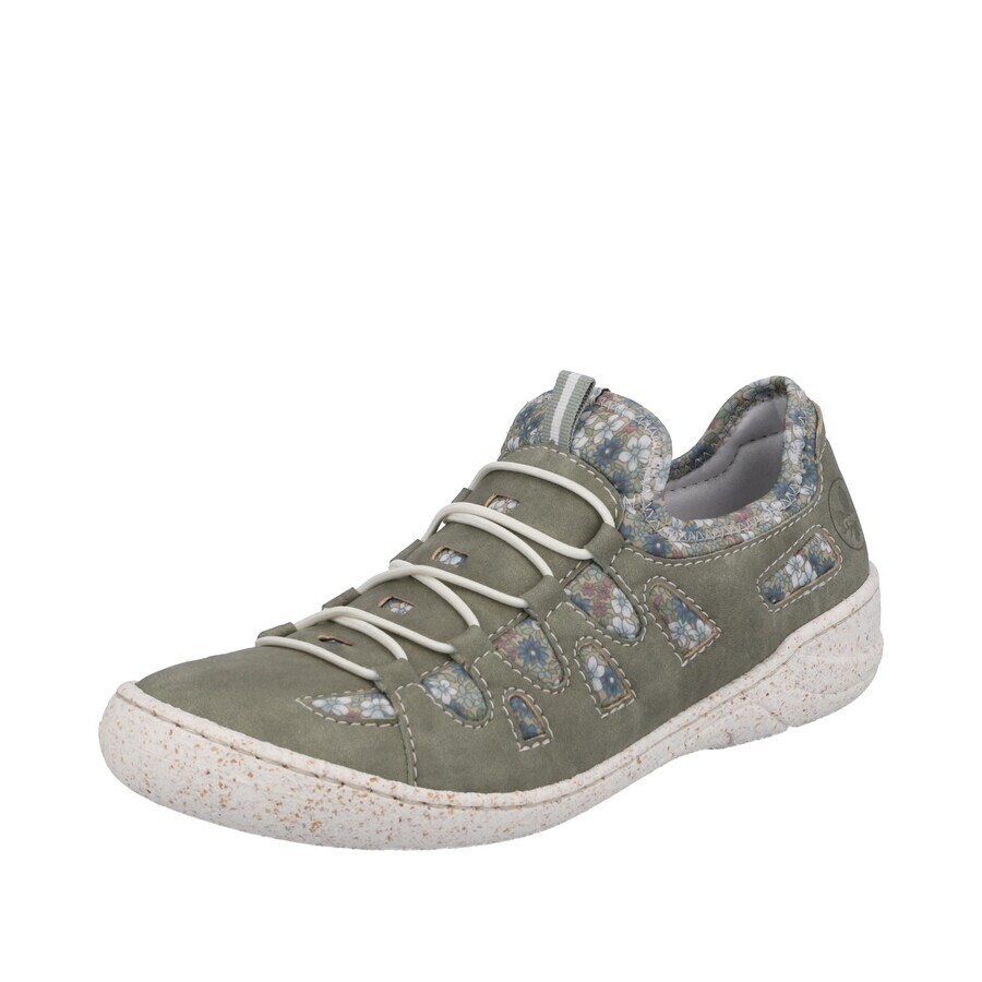 Шлепанцы Rieker Slip-Ons, зеленый